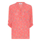 MAPP MAGGIE SMALL FLOWER BLOUSE/SHIRT 350 CORAL