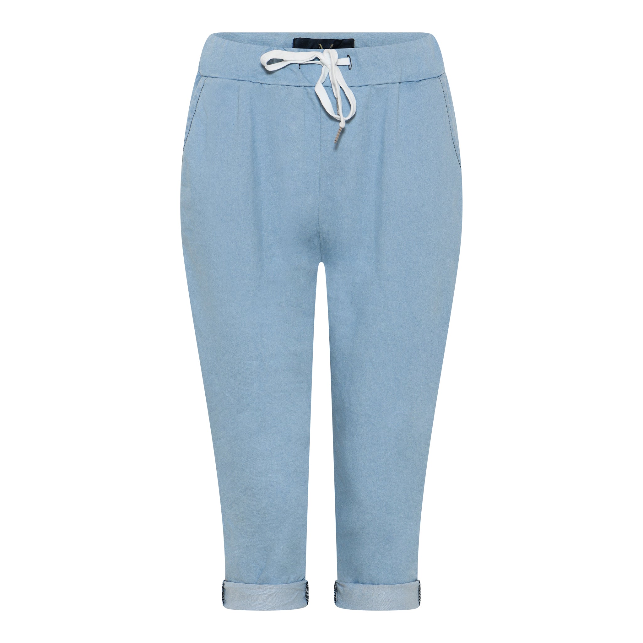 M JEANS MAGIC DENIM PIRATE PANTS 3/4 93 CLASSIC BLUE DENIM