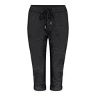 M JEANS MAGIC SOLID PIRATE PANTS 3/4 80 BLACK
