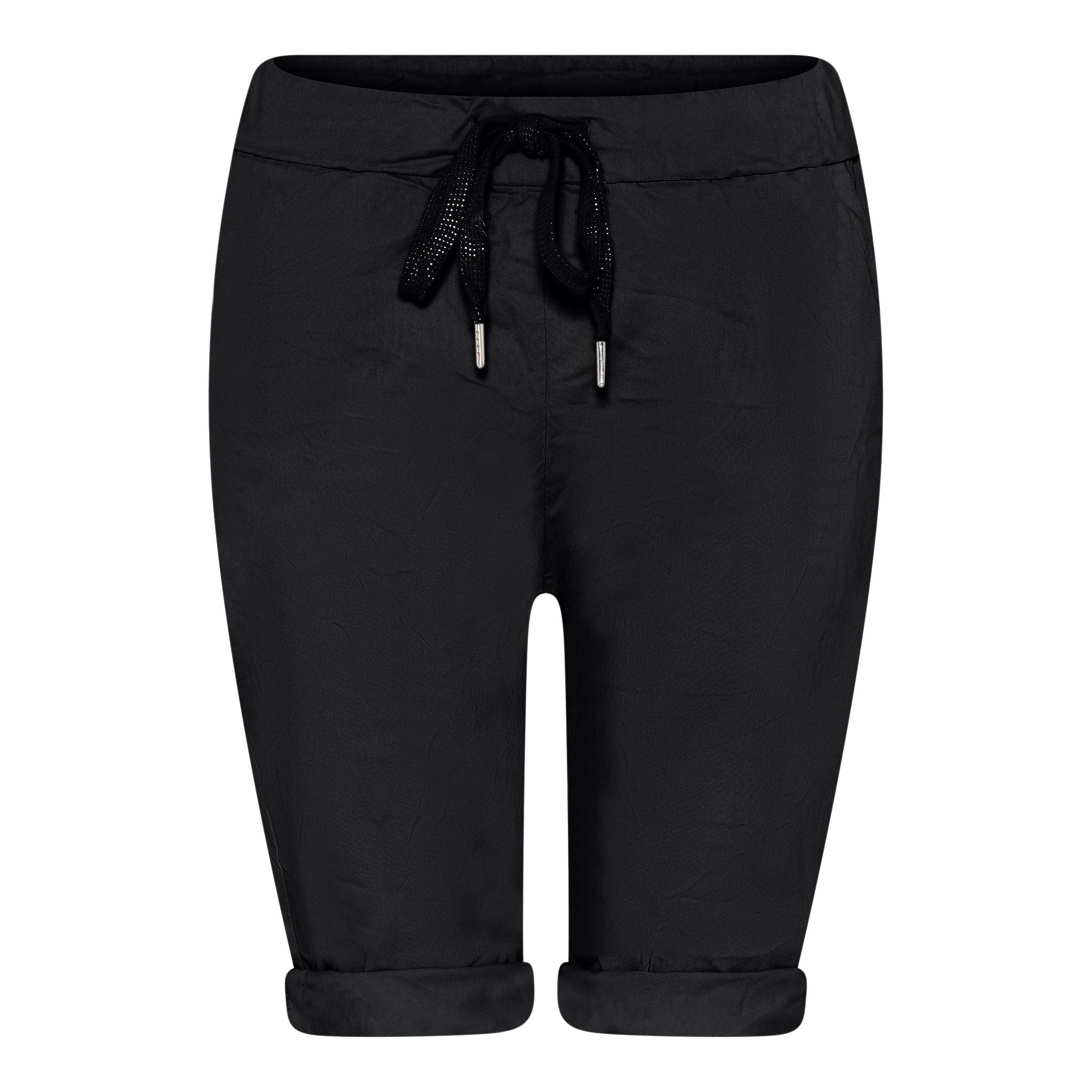 M JEANS MAGIC SOLID SHORTS SHORTS/SKIRT 80 BLACK