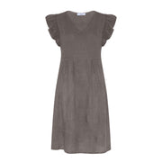 MAPP MALOU LIN DRESS LINEN 136 FANGO