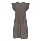 MAPP MALOU LIN DRESS LINEN 136 FANGO