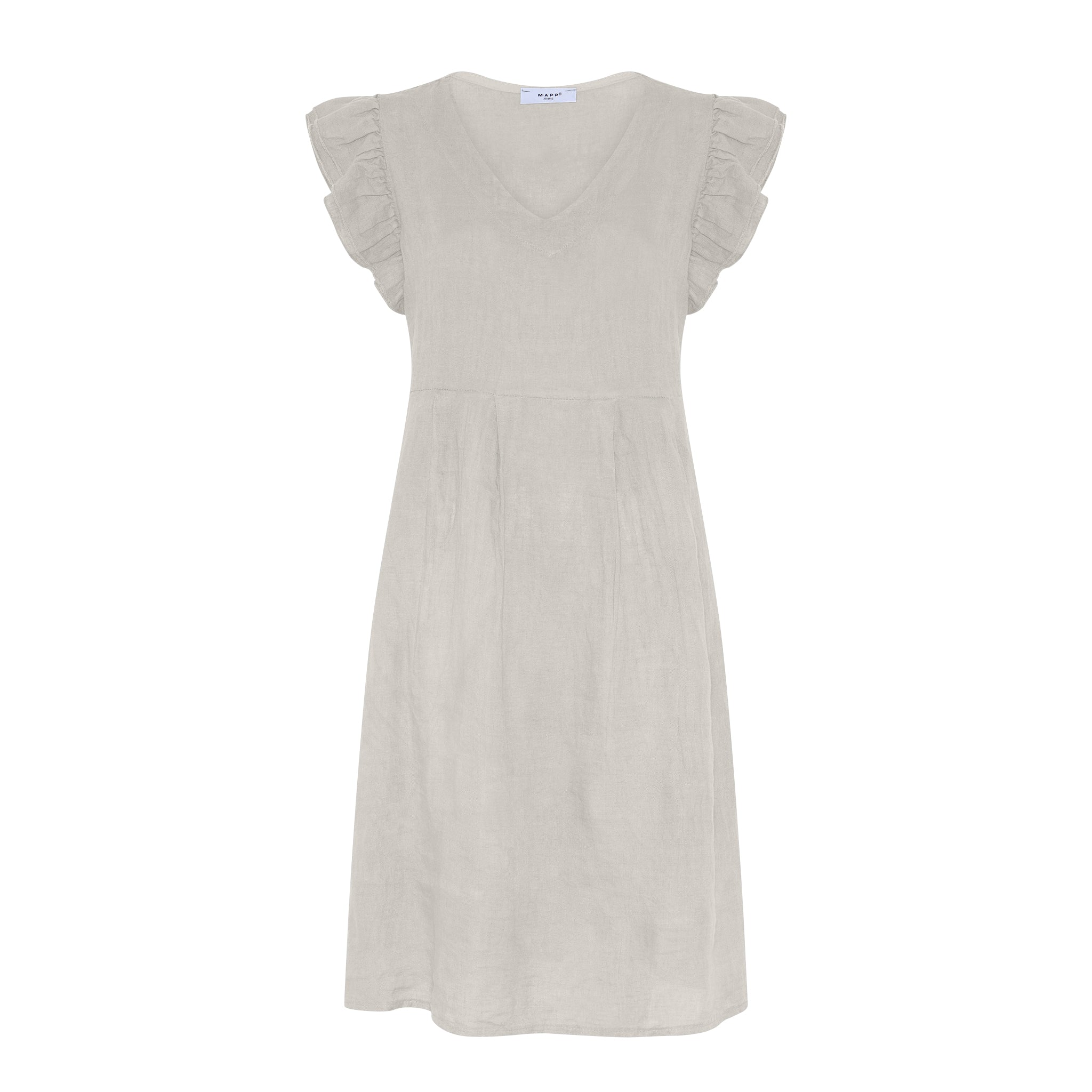 MAPP MALOU LIN DRESS LINEN 27 SAND