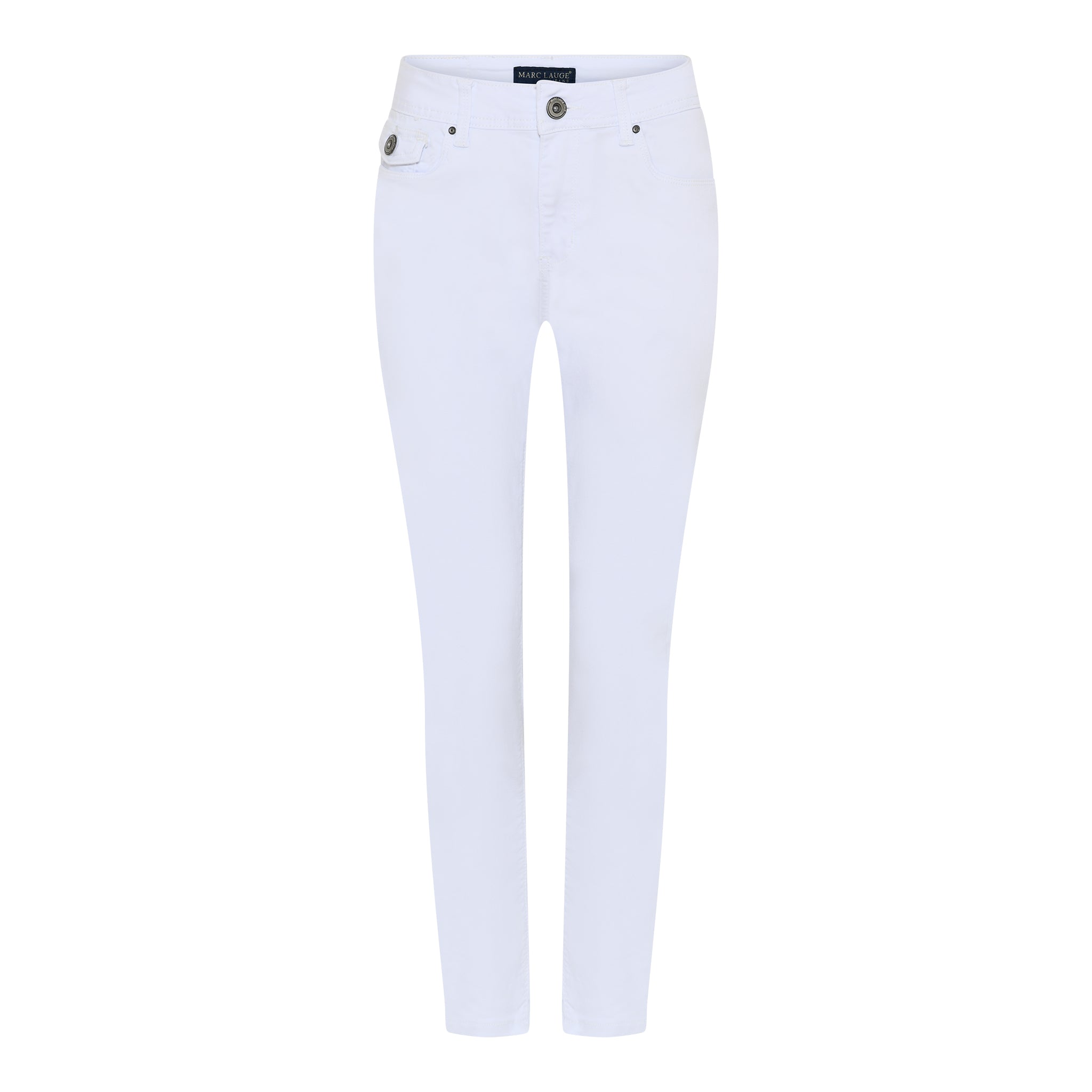 MARC LAUGE MAXON 7/8 TWILL JEANS DENIM/TWILL 10 WHITE