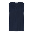 MAPP MAYA TOP LINEN 104 NAVY