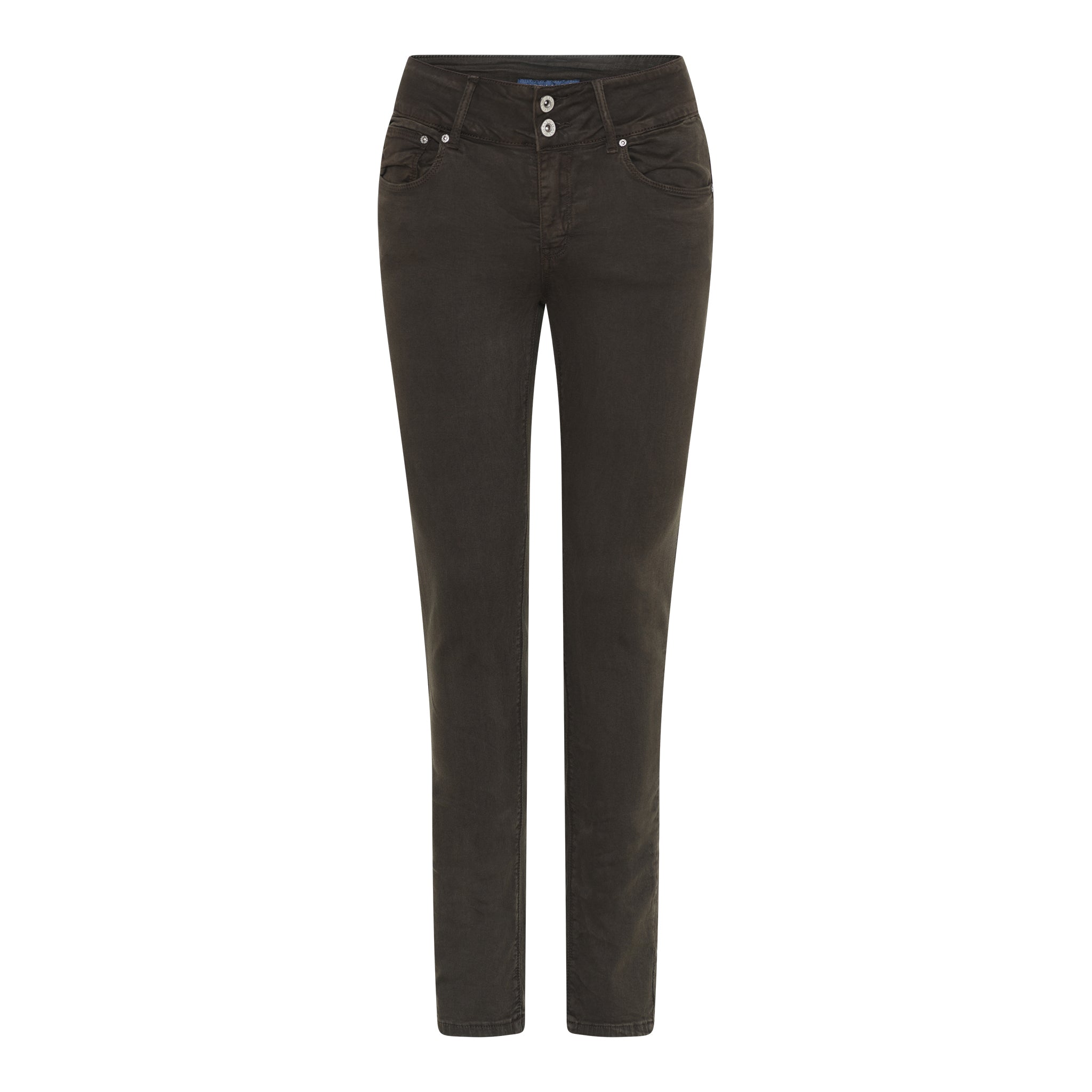 MARC LAUGE MERRY TWILL JEANS DENIM/TWILL 546 BOTTLE GREEN