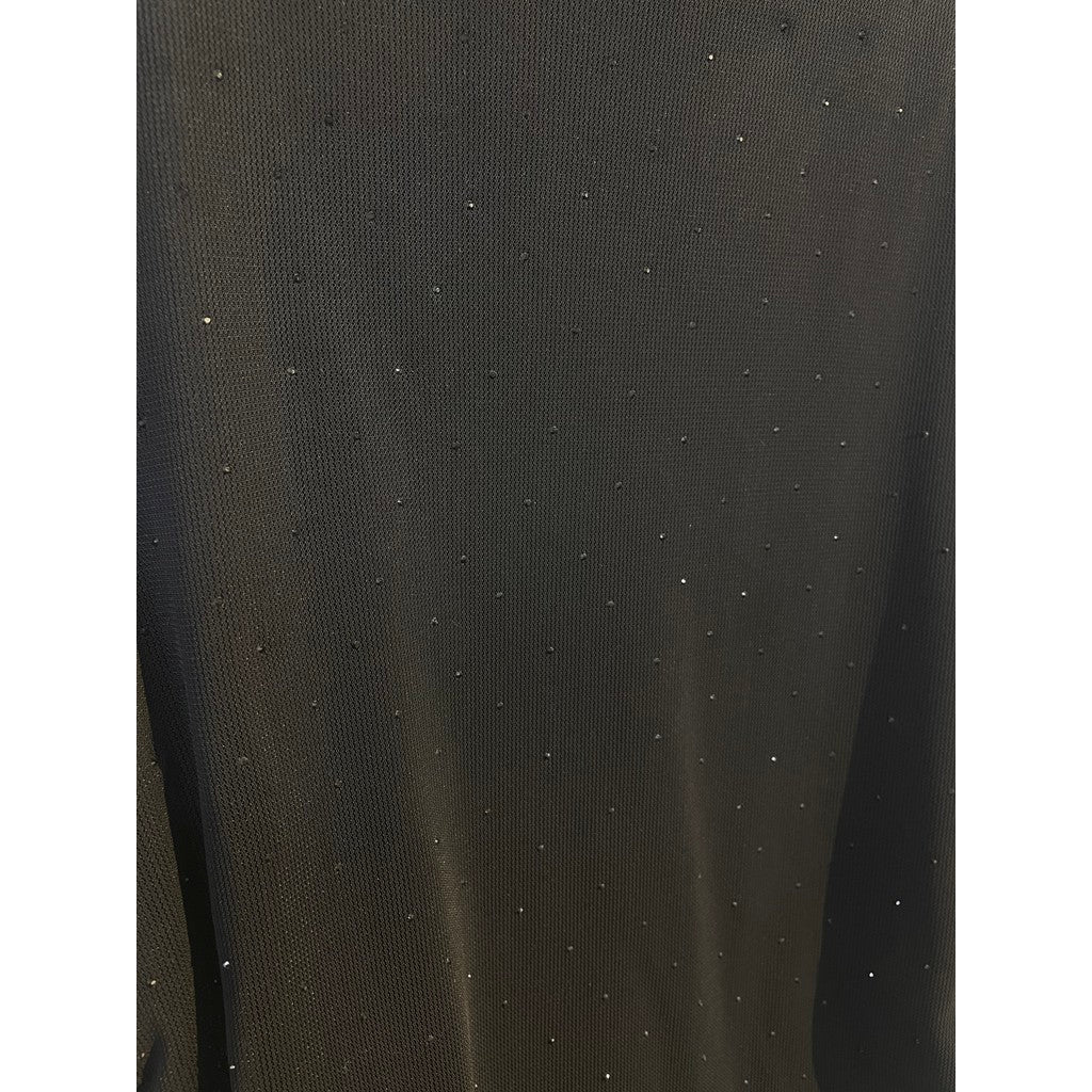 MARC LAUGE MESS STUD TOP TOP/T-SHIRT 80 BLACK