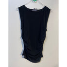MARC LAUGE MESS STUD TOP TOP/T-SHIRT 80 BLACK