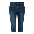 MARC LAUGE METTE PIRAT DENIM JEANS PANTS 3/4 9296 BLUE