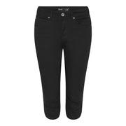 MARC LAUGE METTE TWILL PIRAT PANTS 3/4 80 BLACK