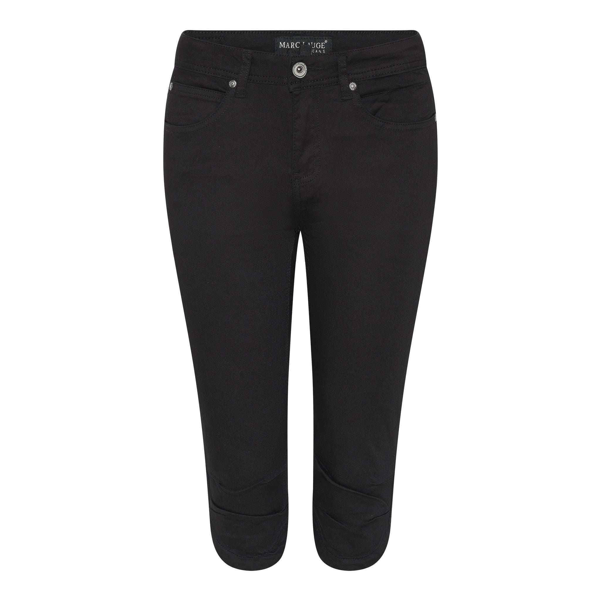 MARC LAUGE METTE PIRAT TWILL JEANS PANTS 3/4 80 BLACK