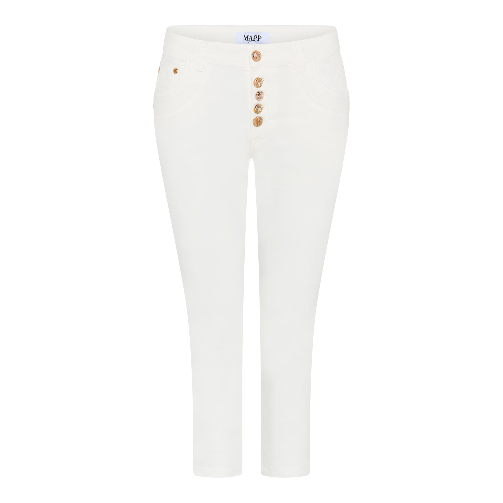 MAPP MILITARY PIRAT PANTS 3/4 10 WHITE