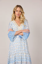 MAPP MILLE LONG DRESS DRESS/JUMPSUIT 107 SOFT BLUE