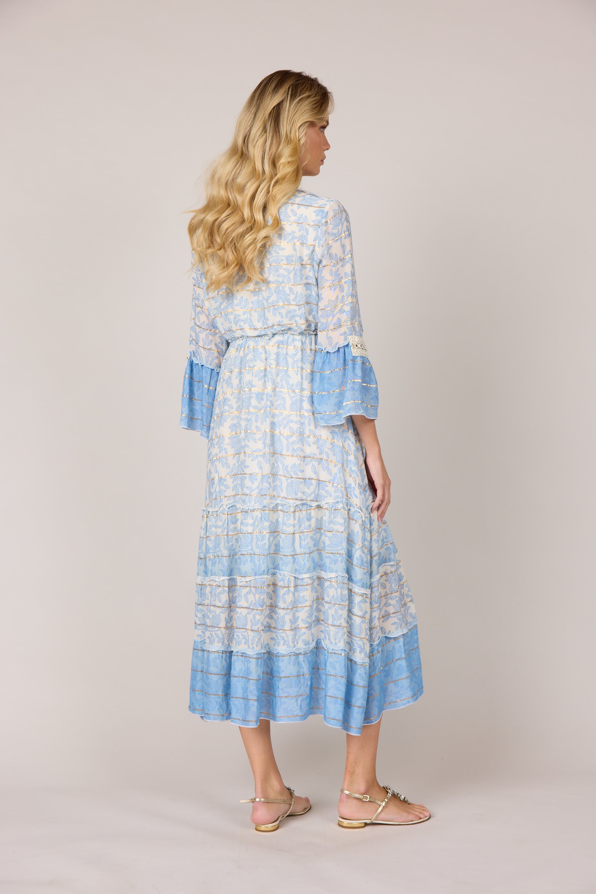 MAPP MILLE LONG DRESS DRESS/JUMPSUIT 107 SOFT BLUE