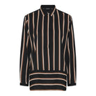 MARC LAUGE MINDY SHIRT BLOUSE BLOUSE/SHIRT 80 BLACK