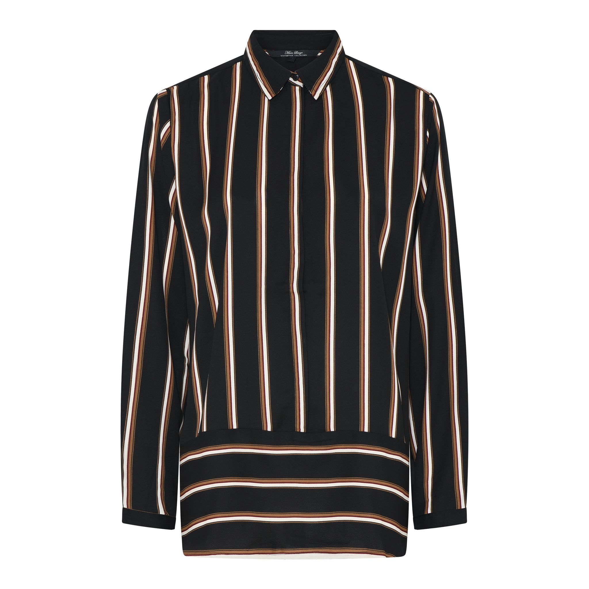 MARC LAUGE MINDY SHIRT BLOUSE BLOUSE/SHIRT 80 BLACK