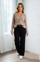 MARC LAUGE MINO CARDIGAN KNITWEAR 136 FANGO