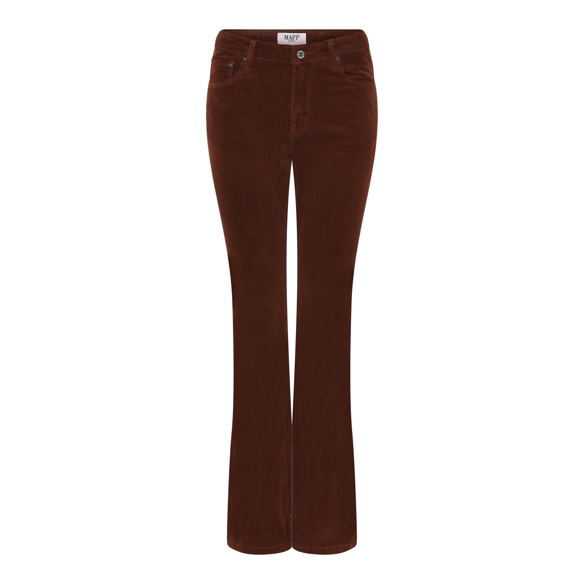 MAPP MIO SKINNY BABY CORD BOOT CUT CORD/FLØJL 561 CARAMEL