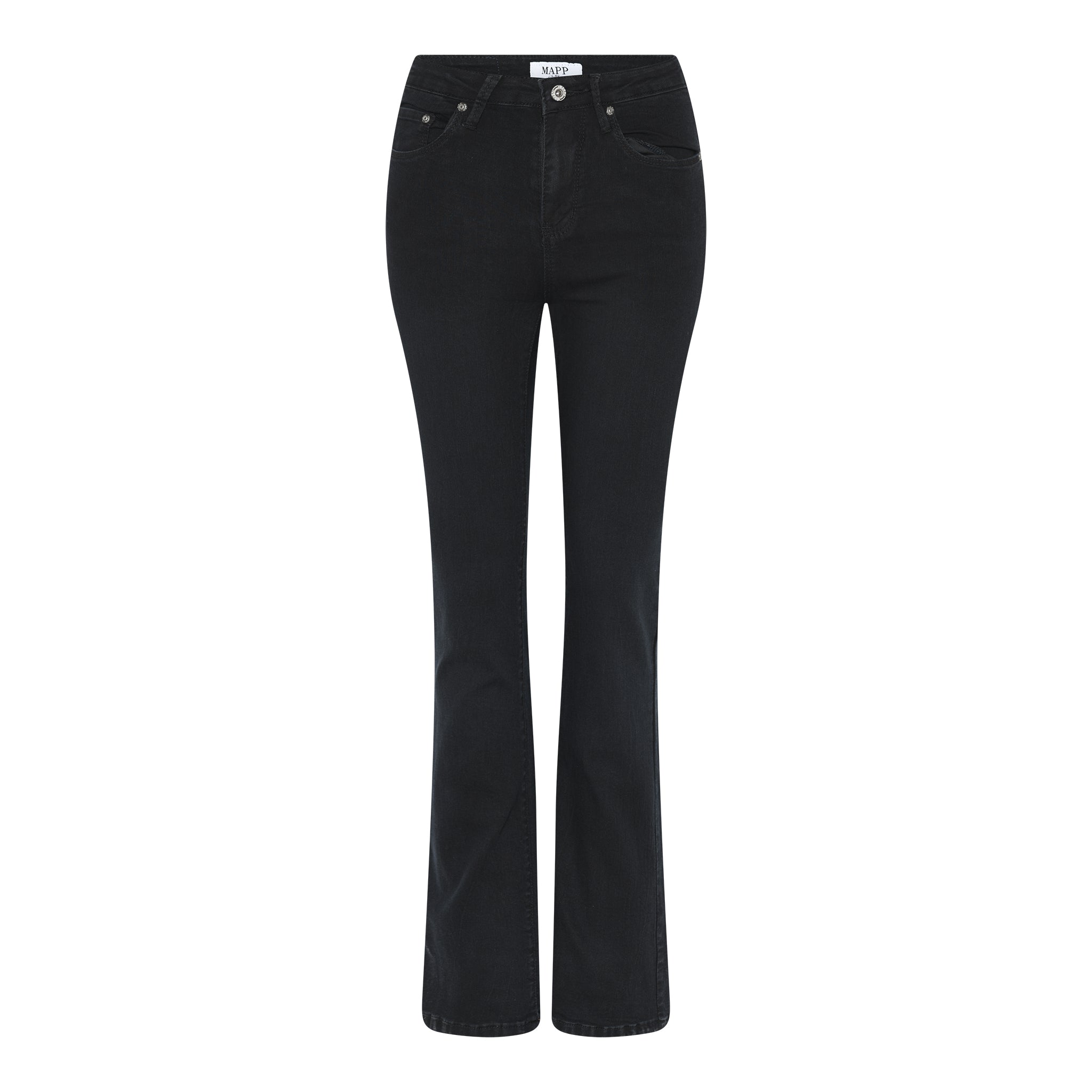 MAPP MIO SKINNY BOOT CUT DENIM/TWILL 81 BLACK DENIM