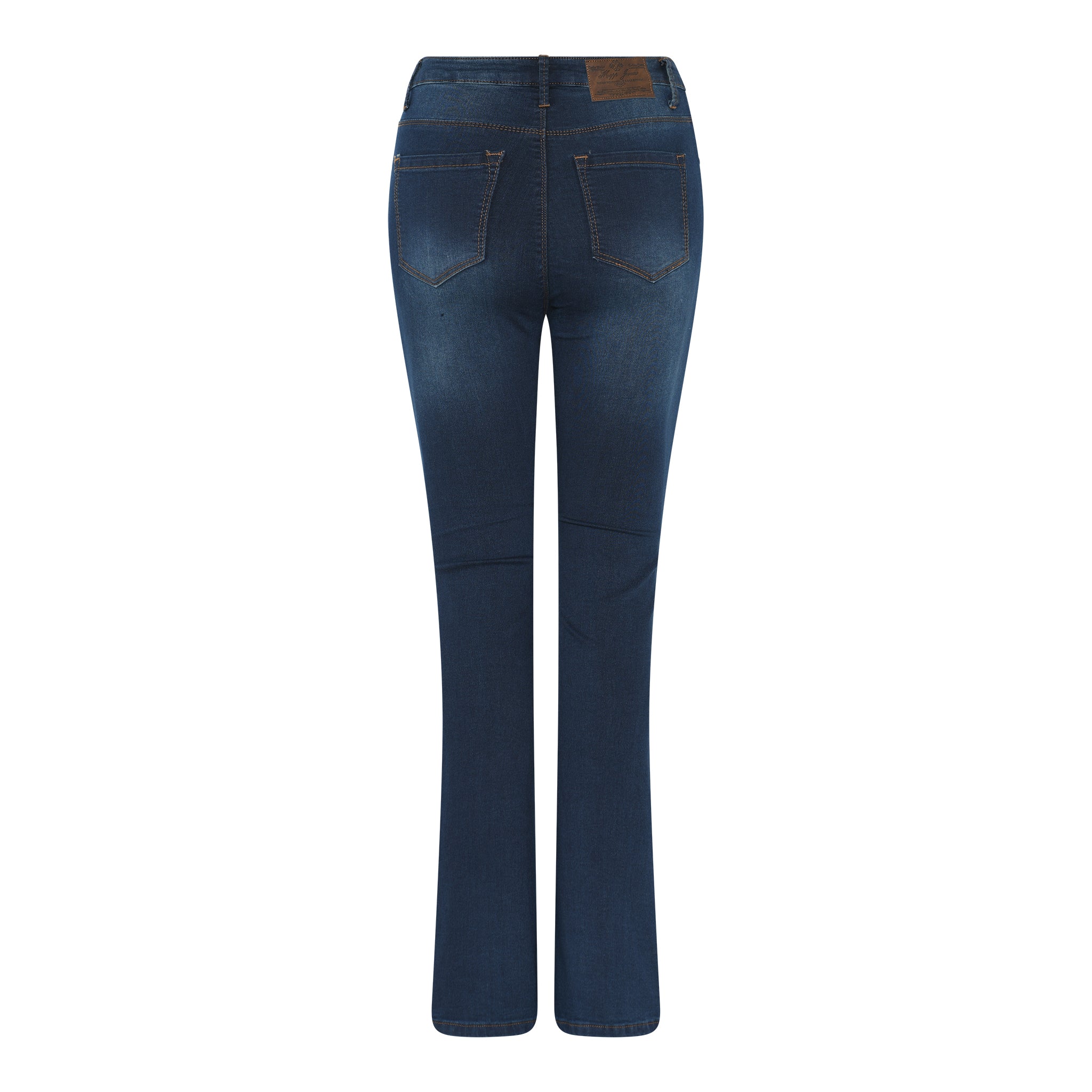 MAPP MIO SKINNY BOOT CUT DENIM/TWILL 969699 DARK BLUE USED