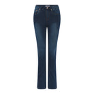 MAPP MIO SKINNY BOOT CUT DENIM/TWILL 969699 DARK BLUE USED