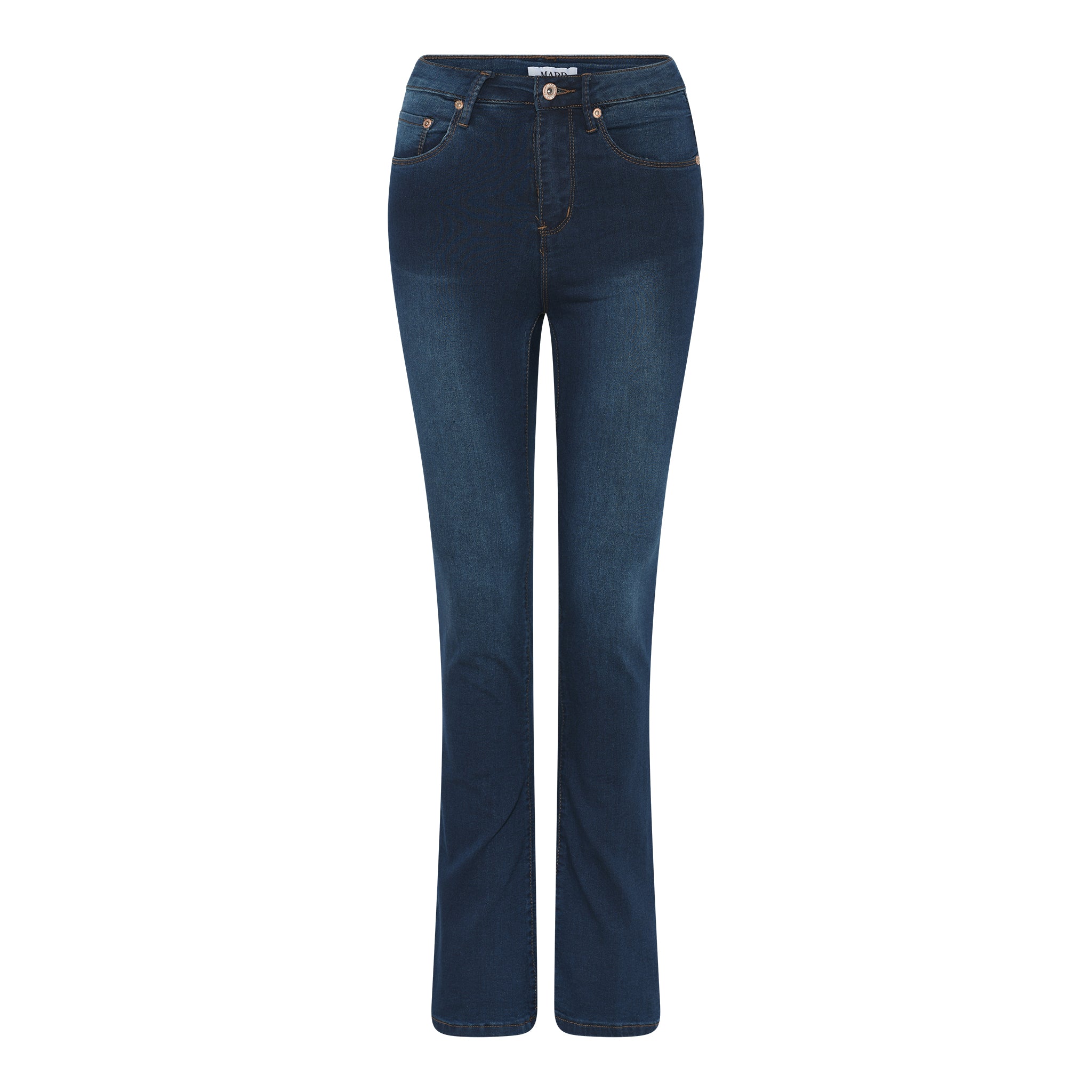 MAPP MIO SKINNY BOOT CUT DENIM/TWILL 969699 DARK BLUE USED