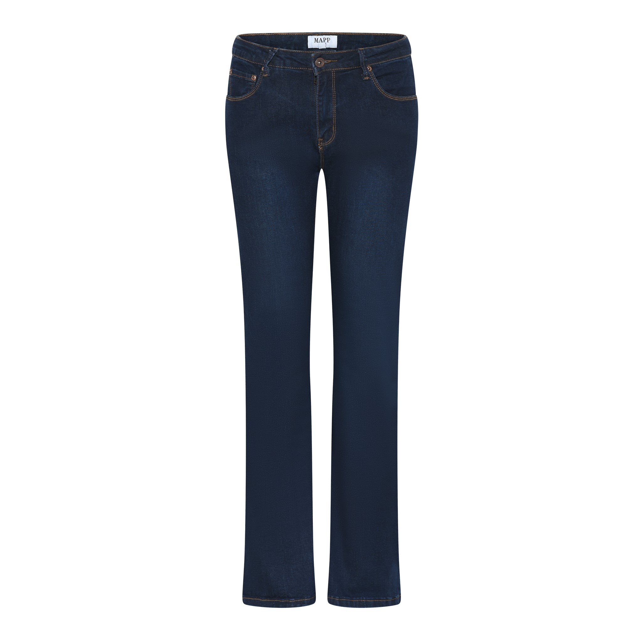 MAPP MIO SKINNY BOOT CUT DENIM/TWILL 98 DARK BLUE