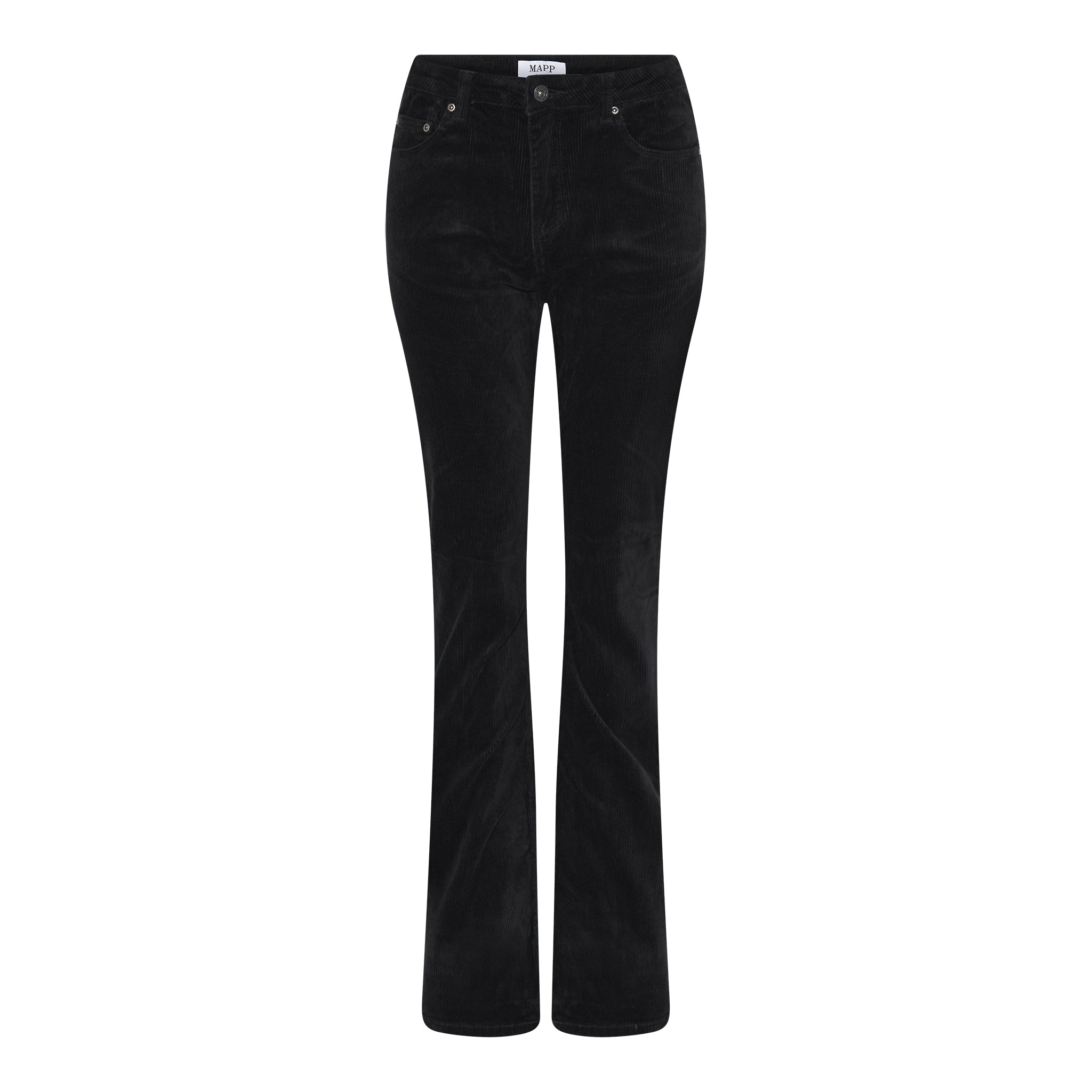 MAPP MIO SKINNY CORDROY BOOT CUT 11W CORD/FLØJL 80 BLACK