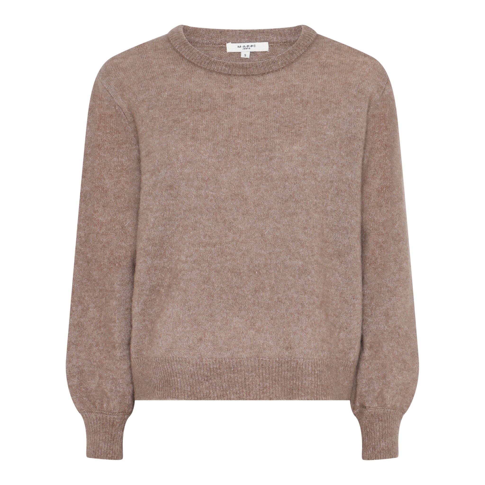 MAPP MOHAIR R/NECK KNITWEAR 135 EARTH