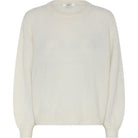 MAPP MOHAIR R/NECK KNITWEAR 20 OFF WHITE