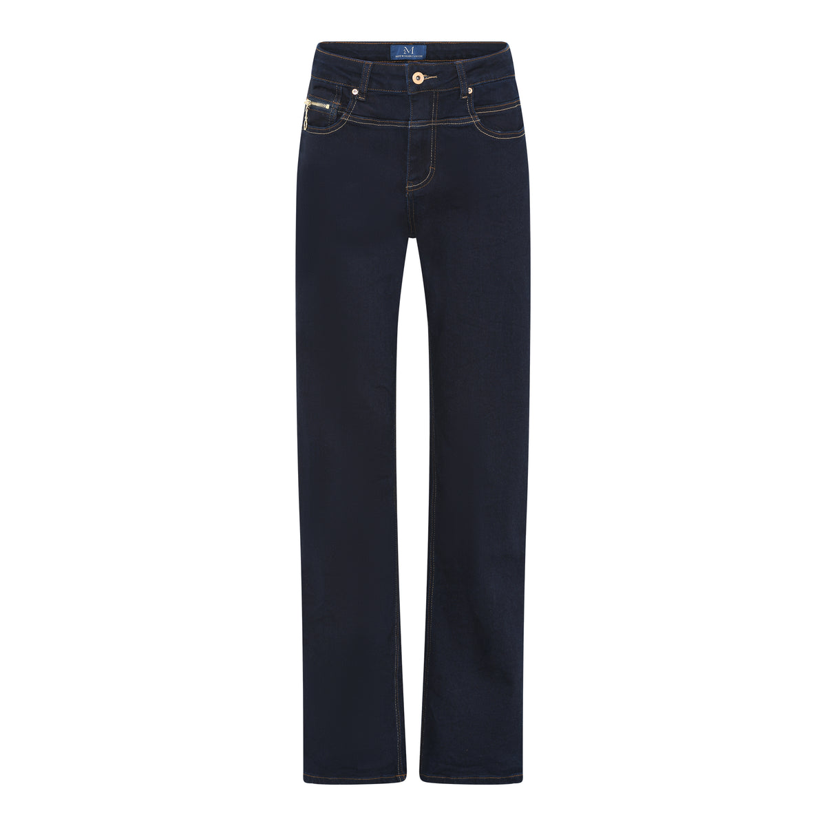 M JEANS Macy Straight Denim Jeans DENIM/TWILL 98 DARK BLUE