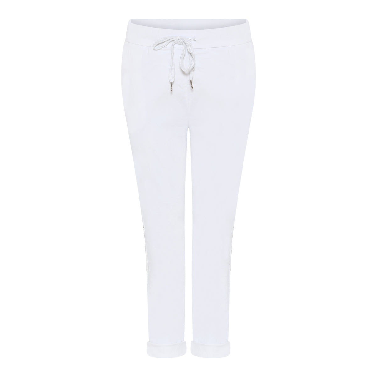 M JEANS Magic Solid Pant PANTS 10 WHITE