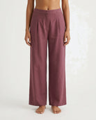 M JEANS Magic Wide Pant PANTS 400 BORDEAUX