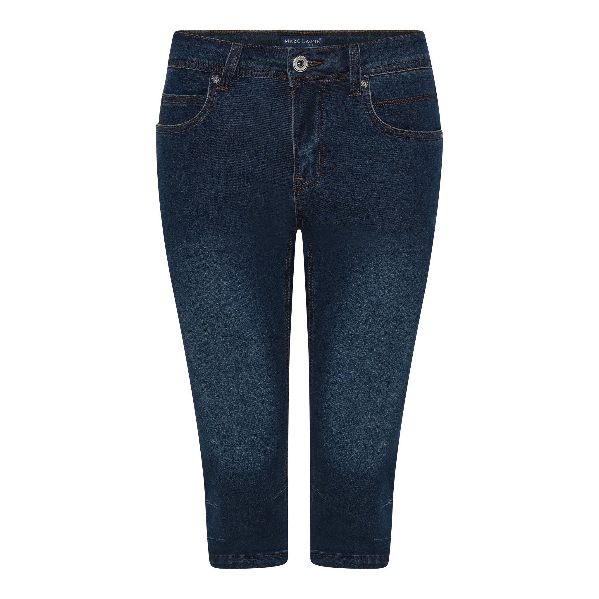 MARC LAUGE Mette Denim Pirate PANTS 3/4 9696 BLUE DENIM USED