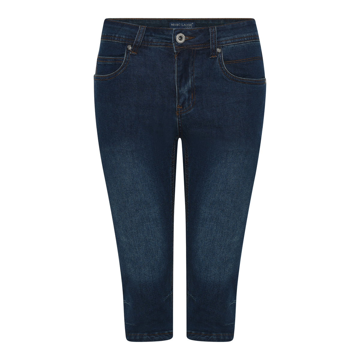 MARC LAUGE Mette Denim Pirate PANTS 3/4 9696 BLUE DENIM USED