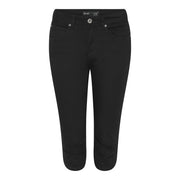 MARC LAUGE Mette Twill Pirate PANTS 3/4 80 BLACK