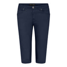 MARC LAUGE Mette Twill Pirate PANTS 3/4 98 DARK BLUE