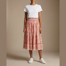 MOONDUST Moondust Bella Small Paisley Blouse | Paisley Blouse SHORTS/SKIRT 303 ROSE