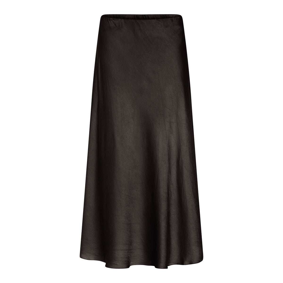 MOONDUST Moondust Bye Skirt | Satin Skirt SHORTS/SKIRT 129 CHOCOLATE