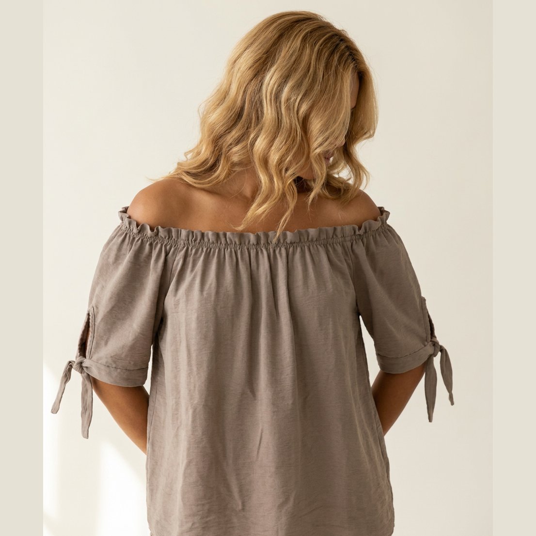 MOONDUST Moondust Ida T-Shirt | Ruffle Neck Top TOP/T-SHIRT