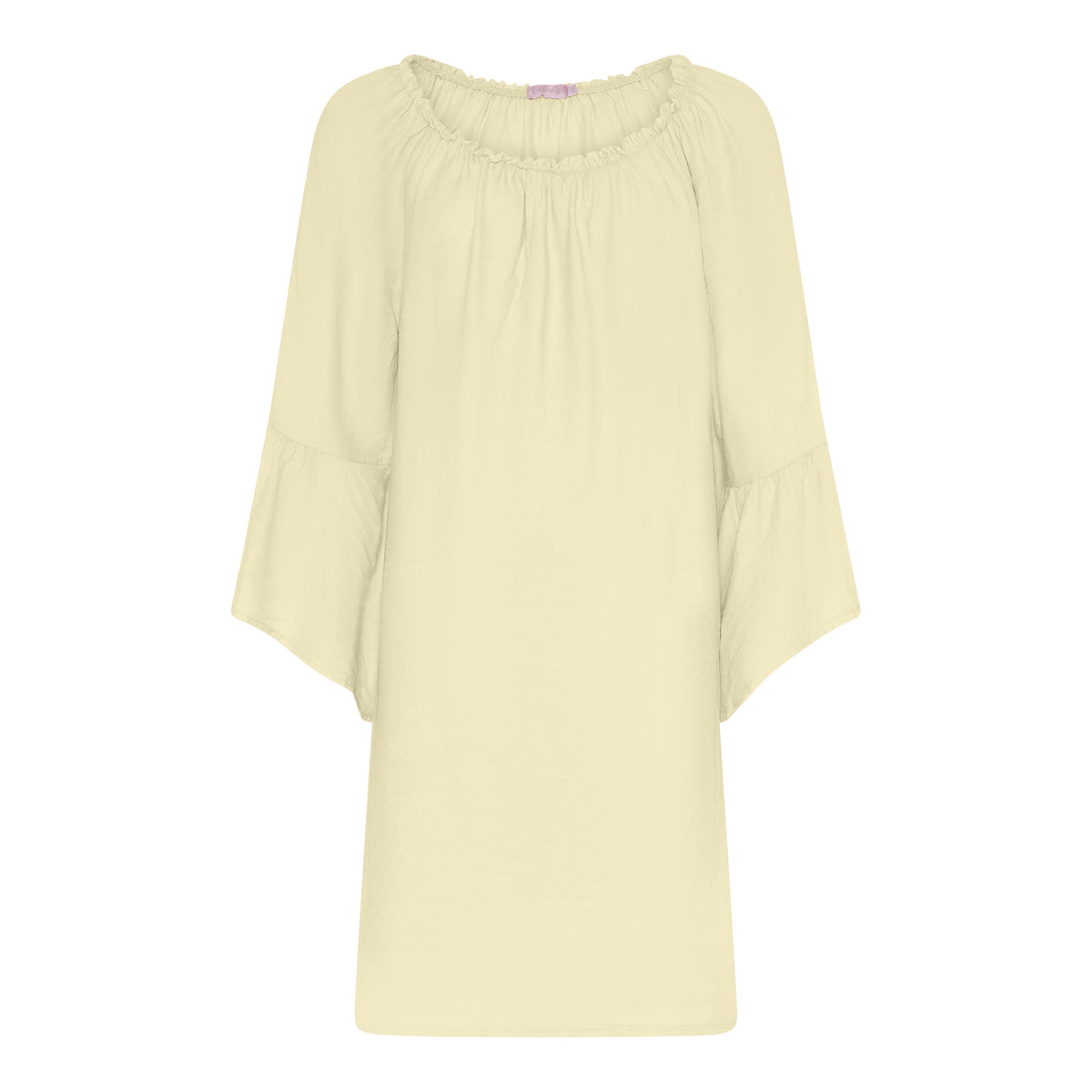 MOONDUST Moondust Lina Solid Dress | Light Dress DRESS/JUMPSUIT 141 SOFT YELLOW