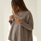 MOONDUST Moondust Liv Turtle Big Knit | Oversized Turtleneck Knit KNITWEAR 136 FANGO