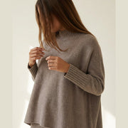 MOONDUST Moondust Liv Turtle Big Knit | Oversized Turtleneck Knit KNITWEAR 136 FANGO