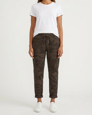 MOONDUST Moondust Magic Solid Pant | Stretch Pants PANTS 129 CHOCOLATE