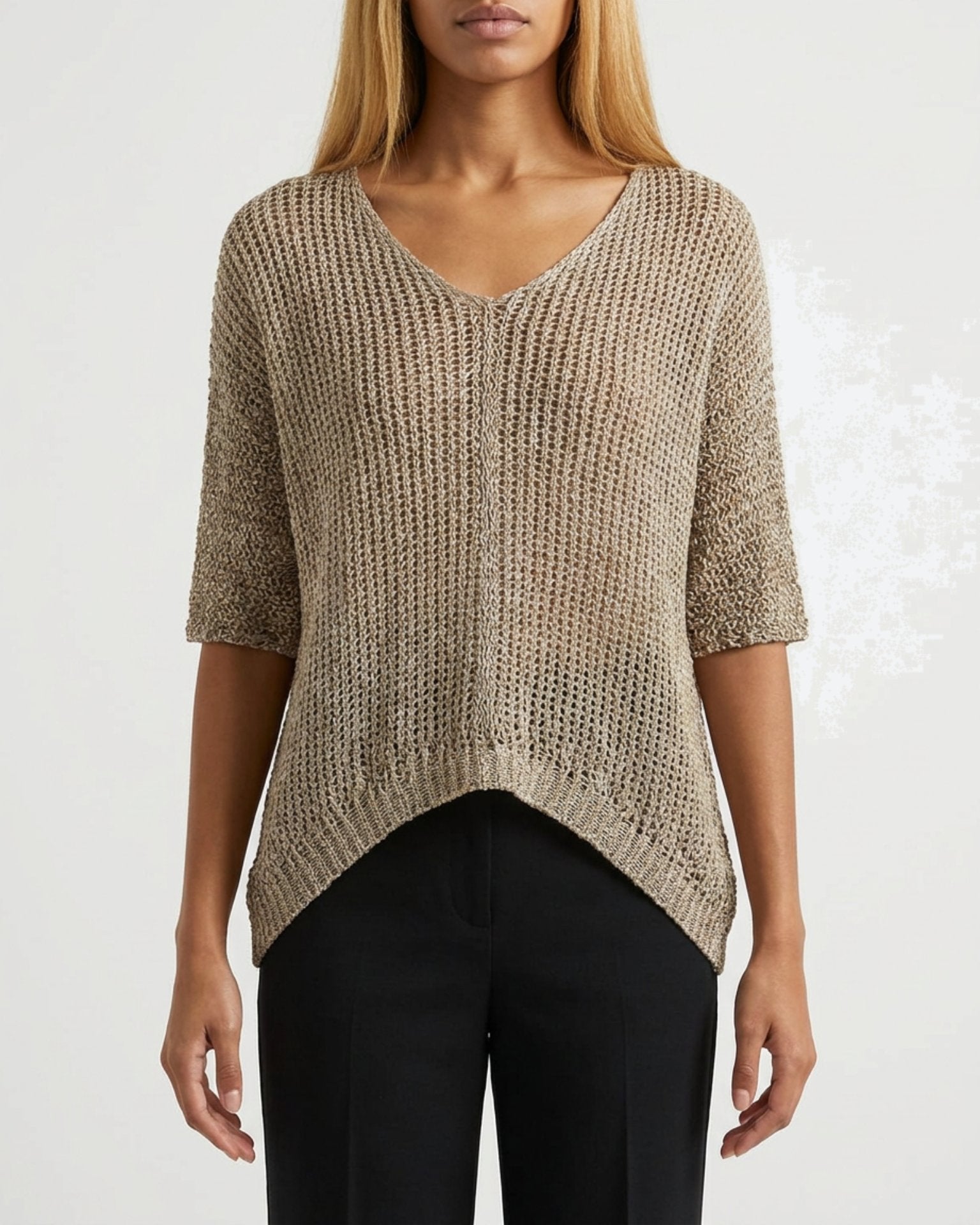 MOONDUST Moondust Verona Knit | Lightweight Relaxed Fit Sweater KNITWEAR 27 SAND
