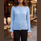 MOONDUST Moondust Vivi Lana Cardigan | Knit Cardigan KNITWEAR 108 JEANS BLUE