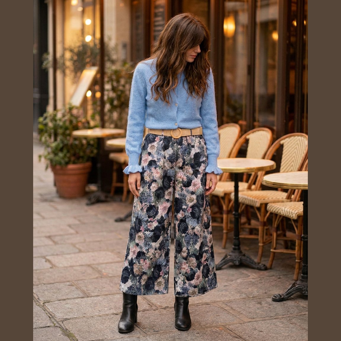 MOONDUST Moondust Vivi Lana Cardigan | Knit Cardigan KNITWEAR 108 JEANS BLUE