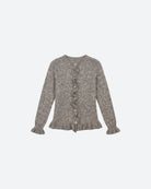 MOONDUST NEW FRILL CARDIGAN KNITWEAR 136 FANGO
