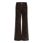 M JEANS NEW TUTTI WIDE 11W JEANS CORD/FLØJL 129 CHOCOLATE