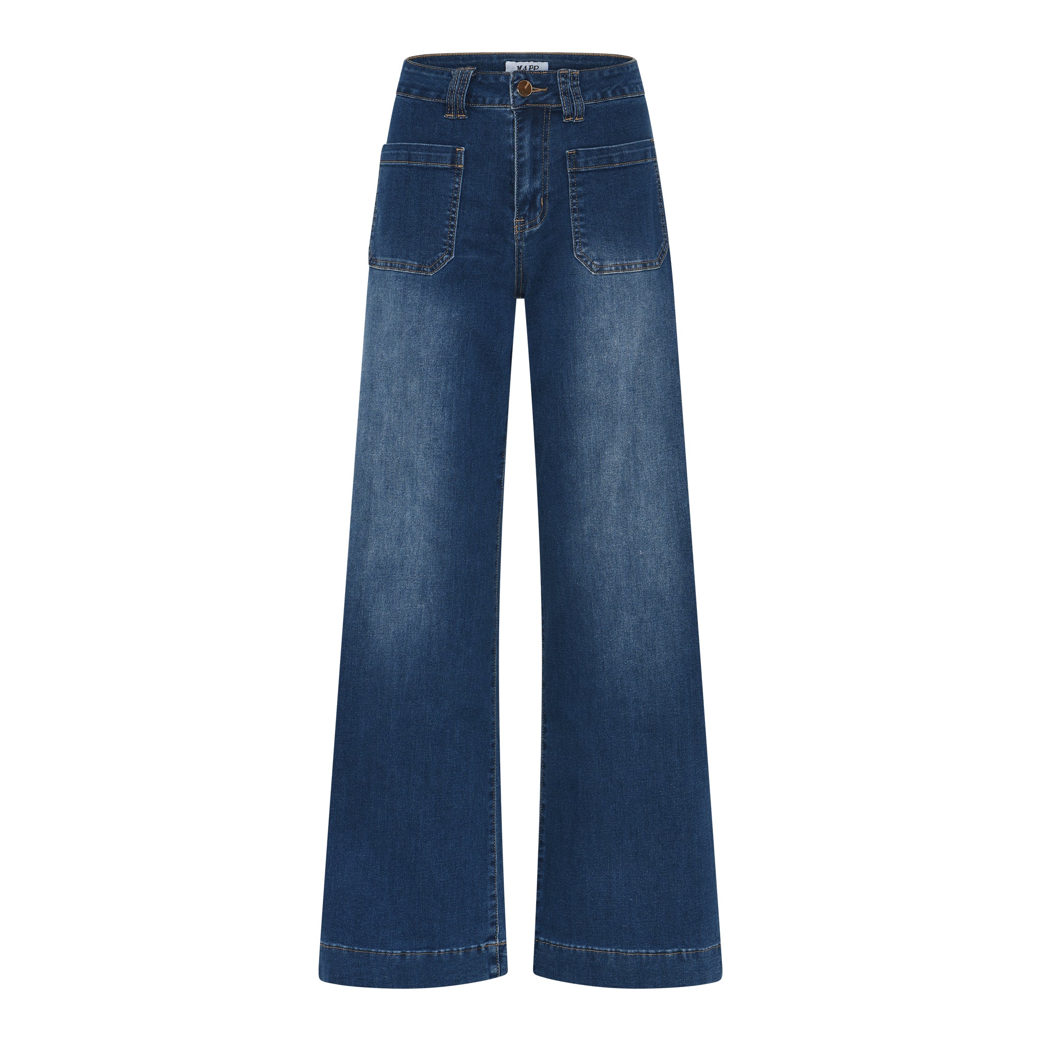 M JEANS NEW TUTTI WIDE DENIM JEANS DENIM/TWILL 93 CLASSIC BLUE DENIM